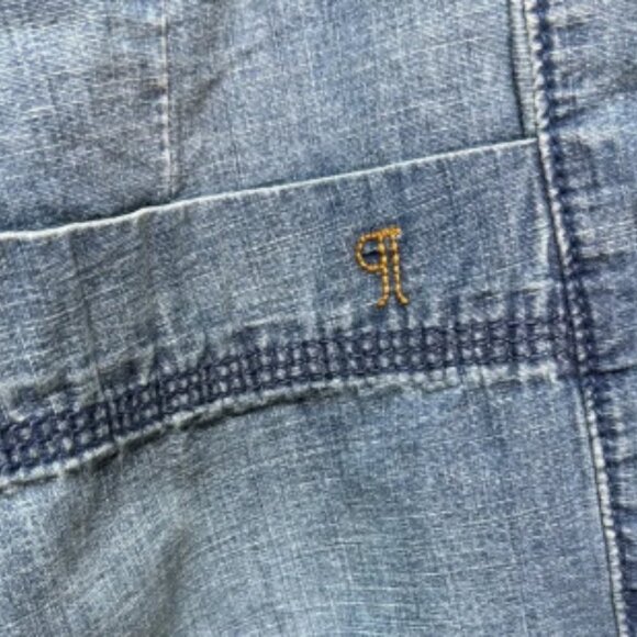 Anthropologie Pilcro Women Size 16 High-Rise Parachute Tie-Waist Jeans NWT - Picture 7 of 12